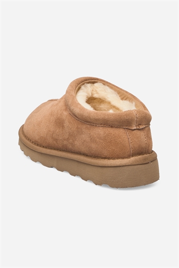 Rosemunde Sydney Shearling band slippers - Almond